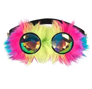 Boland Lunettes de fête arc-en-ciel Rave