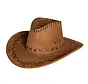 Cowboy hat Elroy brown - Brown cowboy hat