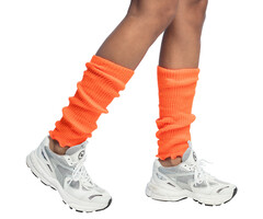 Boland Leg warmers neon orange