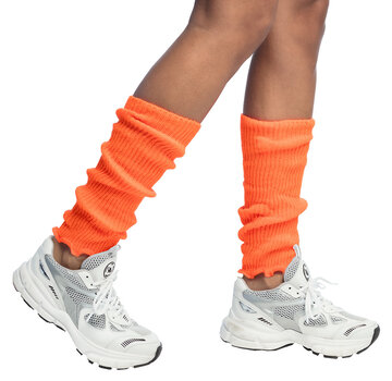 Boland Leg warmers neon orange