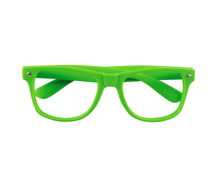 Party glasses neon green - Party glasses in neon green