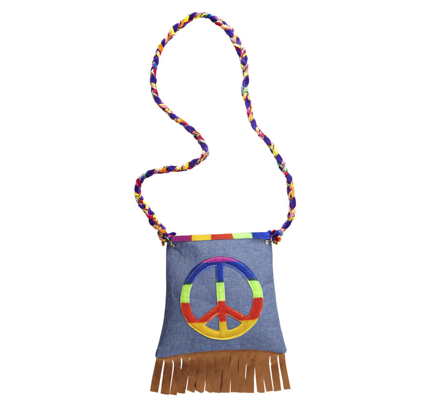 Hippie Peace handtas - Kleurrijke handtas