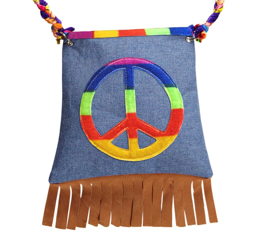 Sac à main Hippie Peace - Sac à main coloré
