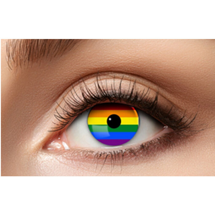Zoelibat - Eyecatcher Pride color lenses - Colorful Rainbow annual lenses