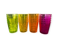 Boland Neon Shotglaasjes - 20 stuks - Herbruikbare shotbekers 30 ml
