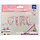 Foil Balloon Set Girl in light rose - Letter height 36 cm