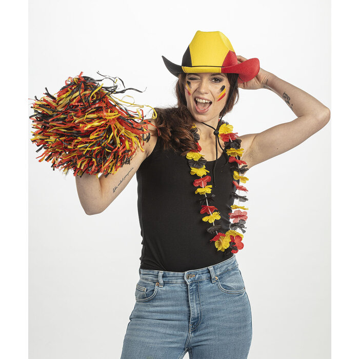 Partyline Hawaii Garland Belgium - Hawaii garland in three colours red, yellow and black