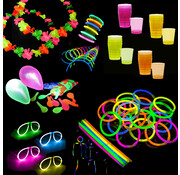 Breaklight.be 460 pieces XL Glow package "Party @ Home" | Mixed glow gadgets