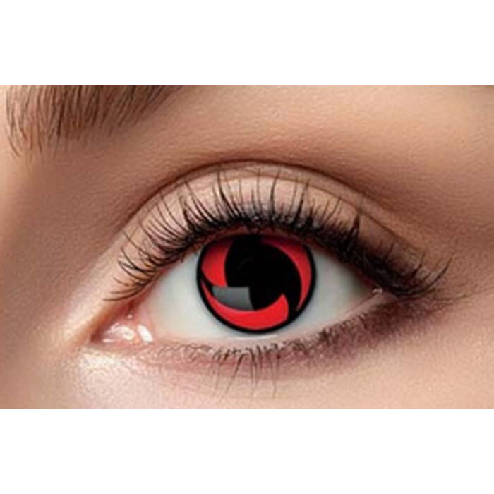 Zoelibat - Eyecatcher Lentilles de Contact Déguisement Mangekyou - Manga Lentilles Déguisement