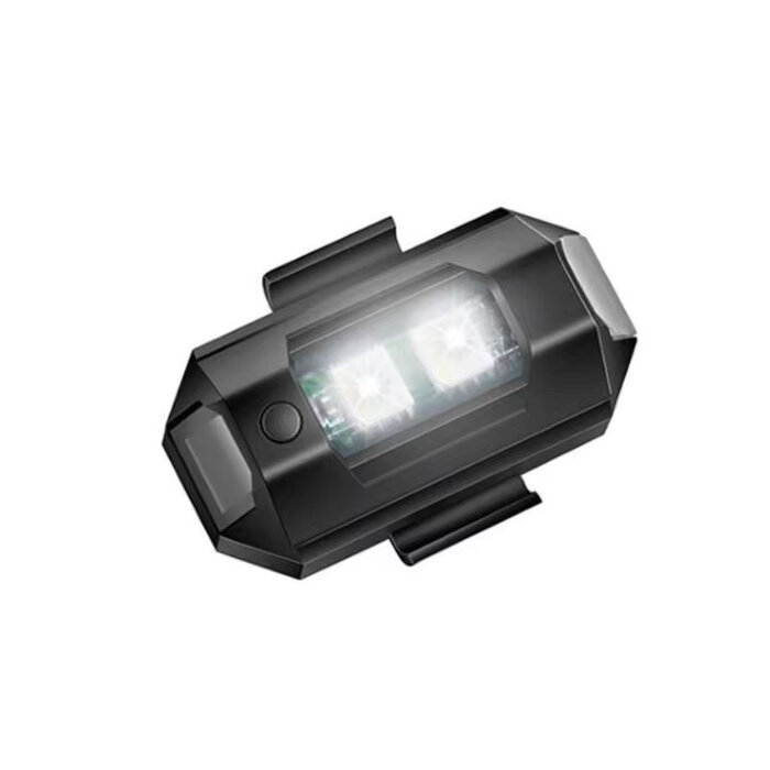 Breaklight.be LED Strobe Light 7 Colors - USB Charging - Strobe for Drone, Car, Bike, Disco and Costume Lighting