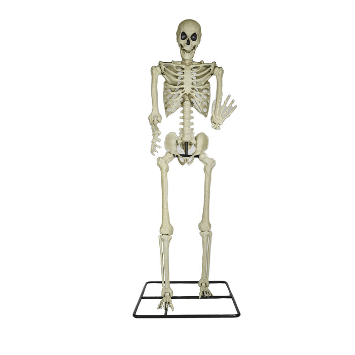 Partyline Large 320 cm Halloween Skeleton with Light-Up Eyes for Decoration