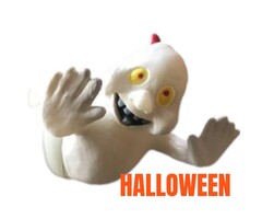 Funny Fashion Ghost Window Decoration with Suction Cup