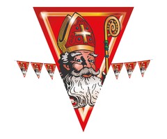 Funny Fashion St Nicolas banner 5 meters