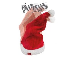 Funny Fashion Santa hat with sound and movement