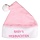 Kerstmuts roze voor baby  - Roze kerstmuts Baby's Wheihnachten