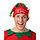 Elf Hat with Ears and bell - This elf needs Gin