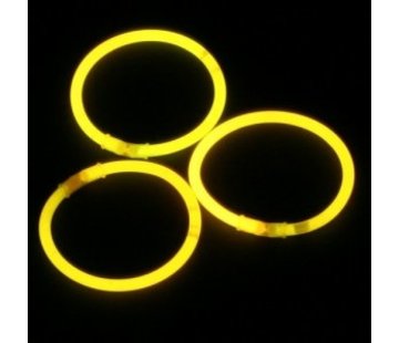 Breaklight.be Gele glow armbanden