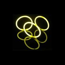 Breaklight.be Gele glow armbanden