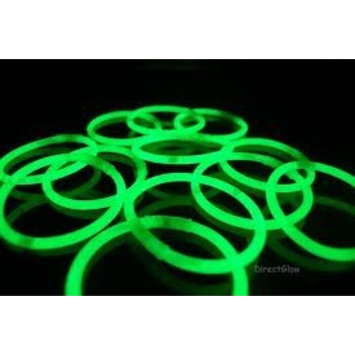 Breaklight.be Green glow bracelets