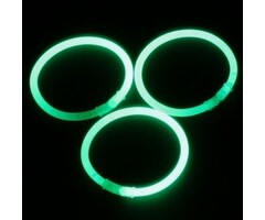 Breaklight.be Green glow bracelets