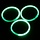 Green glow bracelets