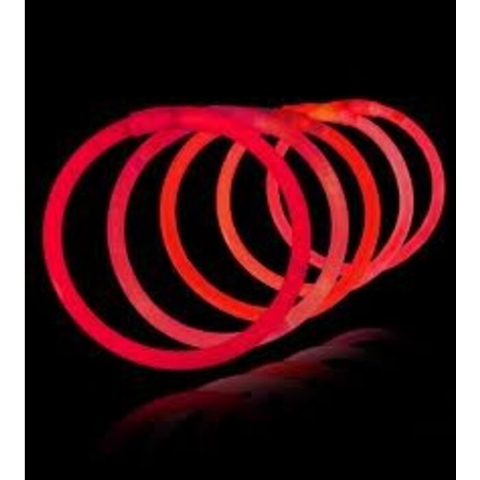 Breaklight.be Red Glow Bracelets
