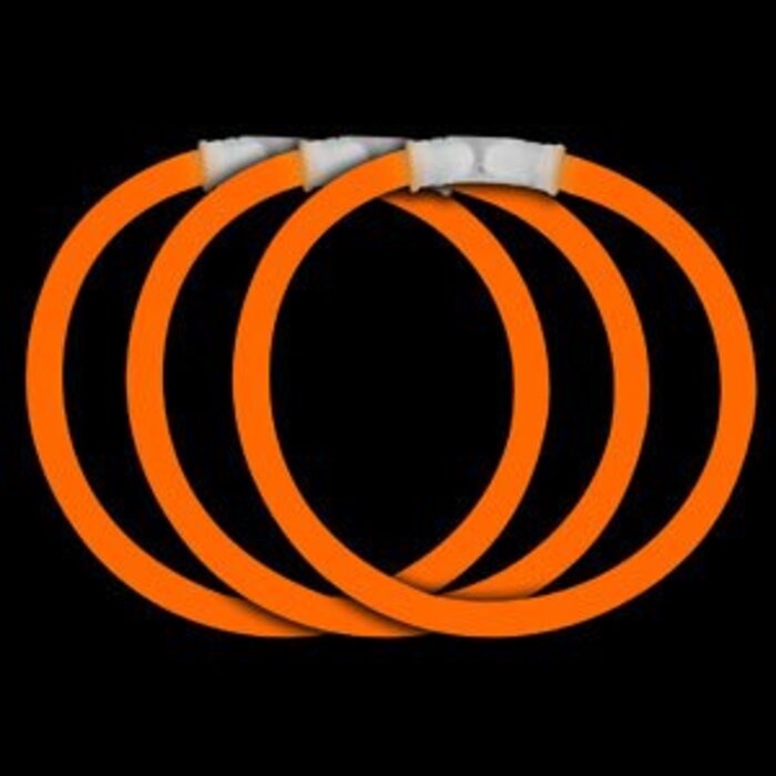 Breaklight.be Bracelets Lumineux Orange