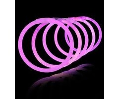 Breaklight.be Roze glow armbanden