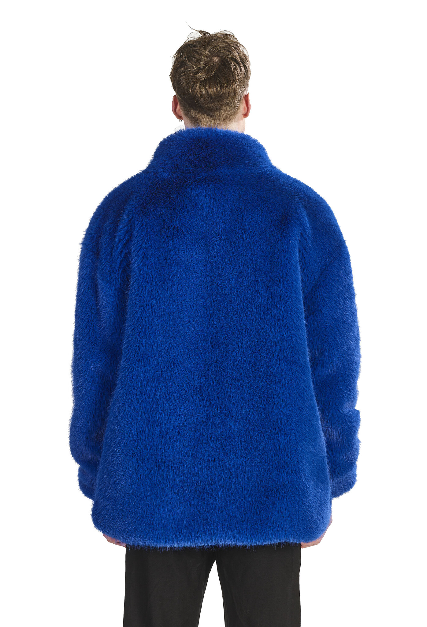 Partyline Carnaval Bontjas voor mannen - Blauwe carnavalvest