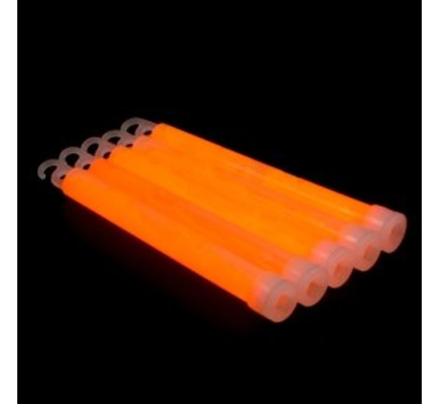 6" Glow Stick Orange