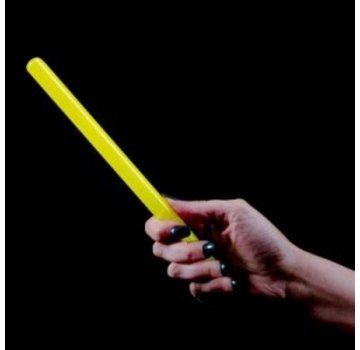 Breaklight.be 10" Batons Lumineux Jaunes