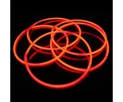 Breaklight.be 22" Glow Halskettingen Rood