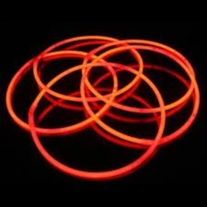 Breaklight.be 22" Glow Halskettingen Rood