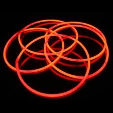 Breaklight.be 22" Glow Halskettingen Rood