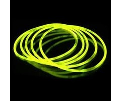 Breaklight.be 22" Glow Halskettingen Geel