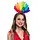 Diadème Arc-en-Ciel à Plumes – Accessoire Festif pour la Pride, les Festivals ou les Fêtes à Thème