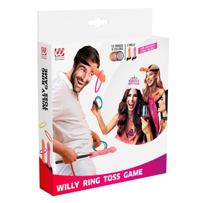 Widmann Opblaasbaar Ringwerpspel – Hilarisch Accessoire voor Vrijgezellenfeest of Party