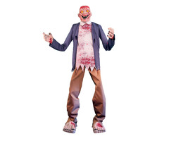 Funny Fashion Zombie 215cm – Lumière, Son & Mouvement – Déco Halloween