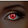 UV Reactive Red Contact Lenses – No Prescription – Weekly Wear for Devils, Witches & Halloween Horror Cosplay