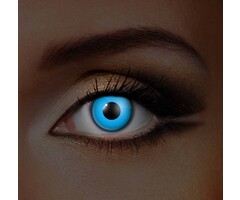 Eyecatcher UV Blauwe Weeklenzen – IJzige Halloween Ogen