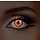 UV Reactive Orange Contact Lenses – No Prescription – Weekly Wear for Demons, Fire Creatures & Halloween Cosplay
