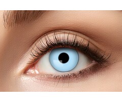 Eyecatcher ICE Blue Contact Lenses – Weekly Halloween Ice Eyes