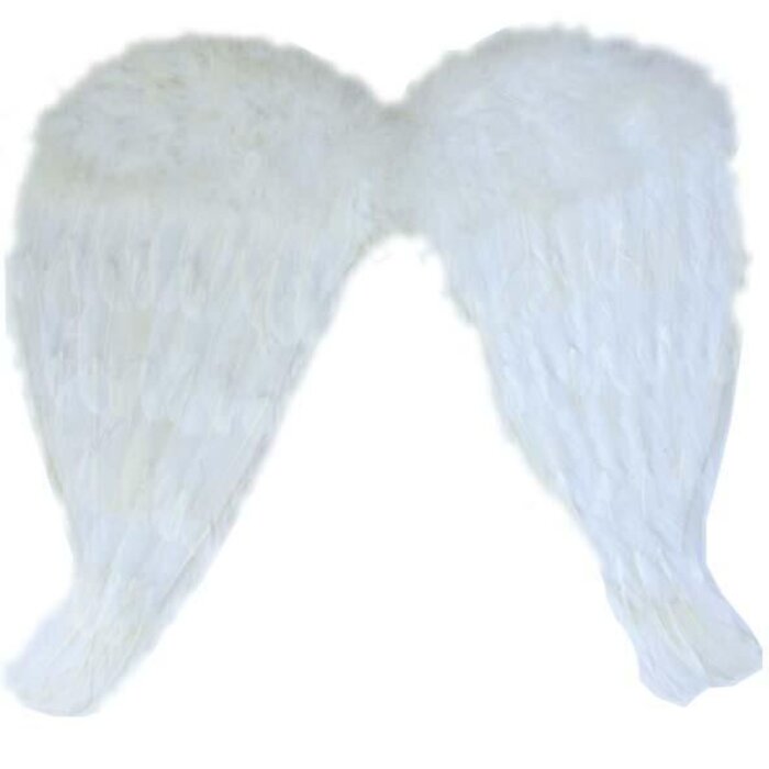 Partyline White Angel Wings 52x48 cm
