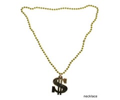 Funny Fashion Dollar Necklace