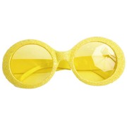 Partyline Lunettes Disco Brillant Neon Jaune