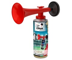 Ptit Clown Supporter horn with gas filling - Horn with filling 100 ml