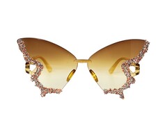 Ptit Clown Butterfly Glasses – Gold