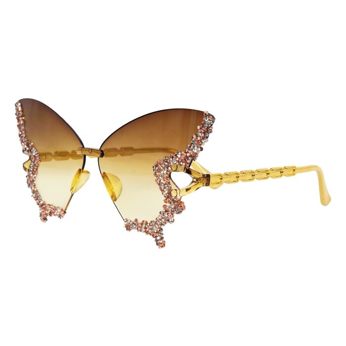 Ptit Clown Lunettes Papillon  – Or – Accessoire Fashion