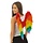 Angel Wings Feathers 50×50 cm – Multicolour – Costume Accessory