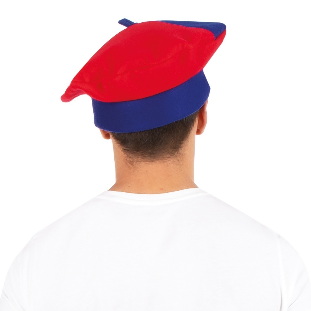 Ptit Clown Beret Blue/White/Red – Fashion & Costume Accessory